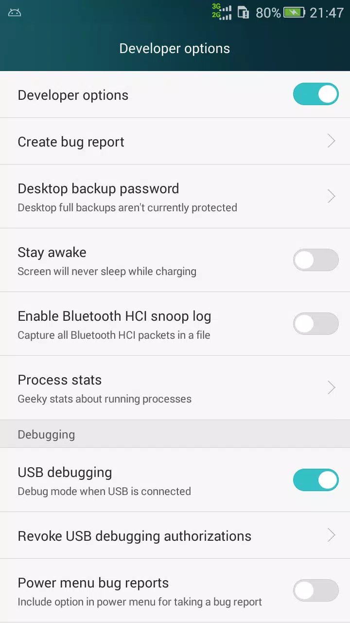 Development Settings APK for Android Download