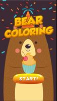 Bear Coloring and Painting Book poster