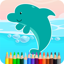 Coloring Dolphin Game Book APK