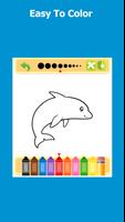 Coloring Dolphin Game screenshot 2