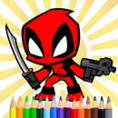 Superhero Coloring Book Portra APK