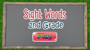 2nd Grade Flash Cards Dolch poster