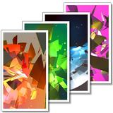 Folding Hover Blocks 3D Free Live Wallpapers HD icono