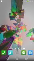 Folding Hover Blocks 3D Free Live Wallpapers HD screenshot 2