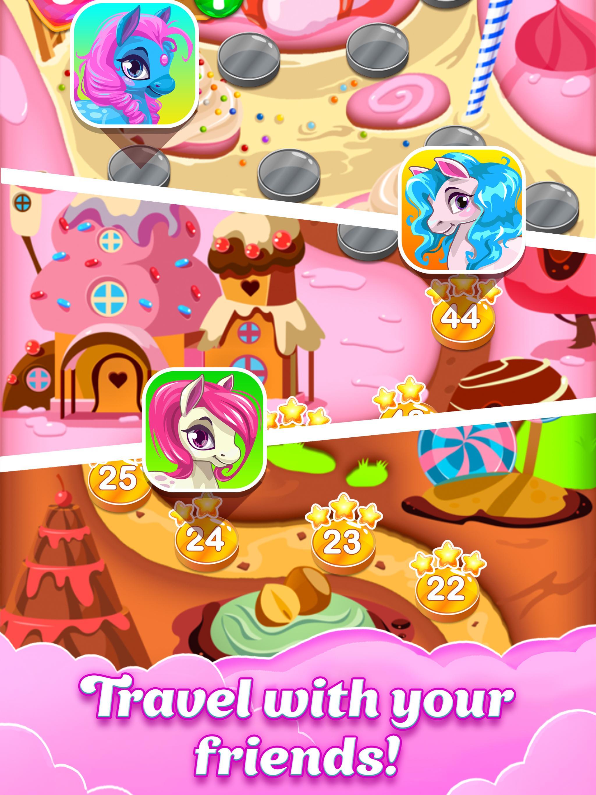 3 Сandy: Pony Tale - Free puzzle games for girls for Android - APK Download