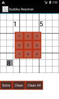 برنامه‌نما Sudoku Resolver عکس از صفحه