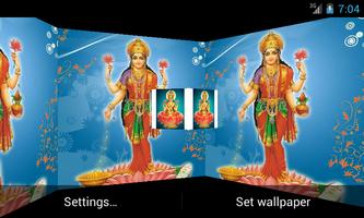 Maa Laxmi 3D Live Wallpaper পোস্টার