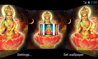 Maa Laxmi 3D Live Wallpaper স্ক্রিনশট 1
