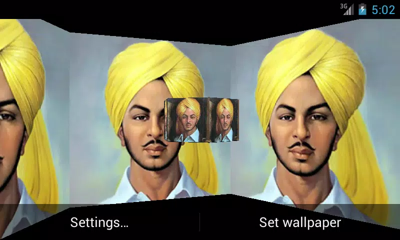 Bhagat Singh 3D Live Wallpaper APK pour Android Télécharger