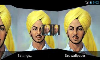 Bhagat Singh 3D Live Wallpaper poster