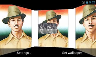 Bhagat Singh 3D Live Wallpaper screenshot 1