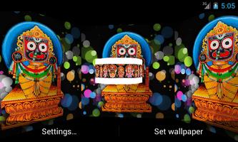 Jagannath Ji 3D Live Wallpaper постер