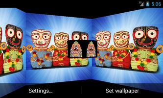 Jagannath Ji 3D Live Wallpaper скриншот 1