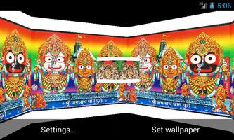 Jagannath Ji 3D Live Wallpaper скриншот 2