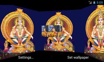 Lord Ayyappan 3D LiveWallpaper ポスター