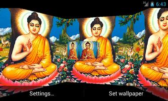 Lord Budha 3D Live Wallpaper ポスター