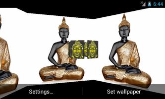 Lord Budha 3D Live Wallpaper screenshot 2