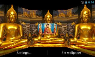Lord Budha 3D Live Wallpaper screenshot 3