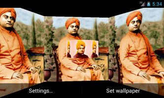 Swami Vivekananda 3D LWP постер