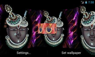 Shrinathji 3D Live Wallpaper スクリーンショット 1