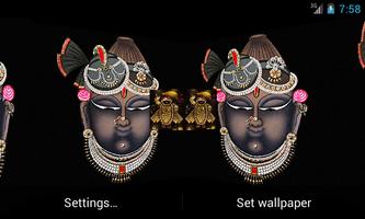 Shrinathji 3D Live Wallpaper スクリーンショット 2