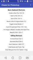 Cheats for Photoshop Free screenshot 1