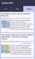Earthquake Alert ảnh chụp màn hình 3