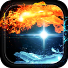 Fire and Ice Live Wallpaper HD icon