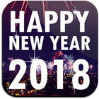 New Year Photo Poster Frame أيقونة