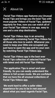 Facial Tips Videos screenshot 2