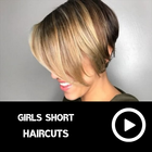 Girls Short Haircut Videos biểu tượng