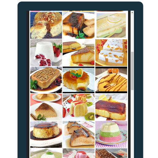 Recetas de Postres Flan Tortas