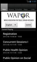 WAPOR 2012 الملصق