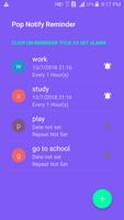 Pop Notify Reminder الملصق