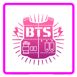 BTS Sticker & Photo Editor आइकन