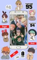 BTS Sticker & Photo Editor اسکرین شاٹ 2