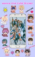 Wanna One Sticker Photo Editor Affiche