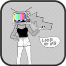 TV Woman GO locker theme APK