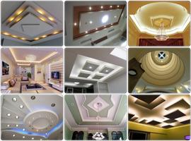 Pop Ceiling Designs For Living Room پوسٹر