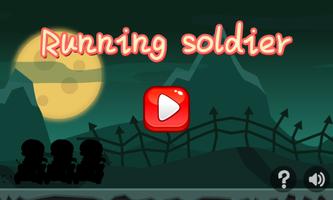 Running Soldier Cartaz