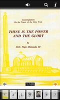 Thine is the Power & the Glory Affiche