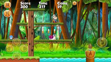 Popaye Spinach Man Jungle Game पोस्टर