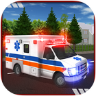 Doctor Ambulance Rescue City Drive 3D Simulator simgesi