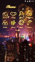 Neon Light Theme - Fire Flowers Theme 2018 Screenshot 2