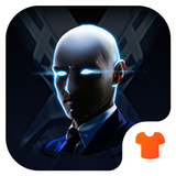 3D Next Blue Tech Theme أيقونة