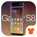 New 2018 Launcher - Golden Theme for Galaxy S8 APK