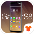 Galasy S8 Theme for Android أيقونة