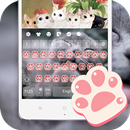 Cute Cat Keyboard Theme APK