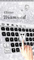 Glitter Diamond Keyboard Theme poster