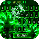 Green Dragon Keyboard Theme aplikacja